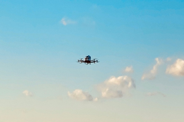 Pilotless air taxi trial flight conducted over North Carolina