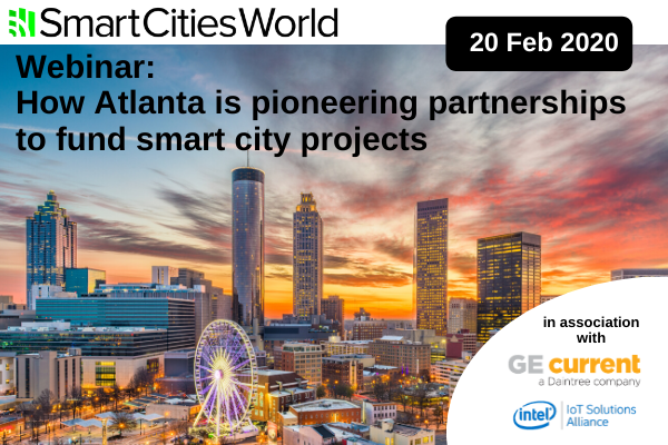 WEBINAR: How Atlanta is pioneering partnerships to fund smart city projects
