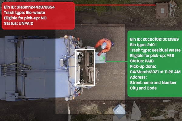 Smart waste monitoring solution supports pay-as-you-throw models
